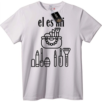 NOONEBRAND Тениска Гримове - 6XL, Black