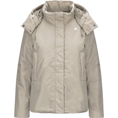K-Way Дамско зимно яке K-Way Women's Marlette Soft Touch Marmotta Winter jacket - Beige Cashmere / Green Blackish (104-6218-0113)