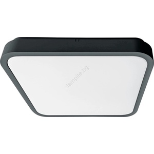 Brilagi Brilagi-LED Таванно осветително тяло за баня със сензор ZENNA LED/24W/230V 34, 5x34, 5 cm IP44 антрацит (BG3430)