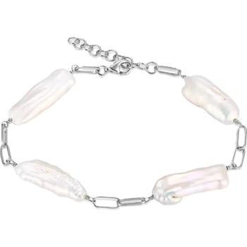 Dabog strieborný 925 dámsky náramok Ocean Whisper s perleťovými perlami ST-Z-NR-034