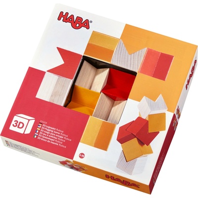 Haba Dřevěná 3D oranžová