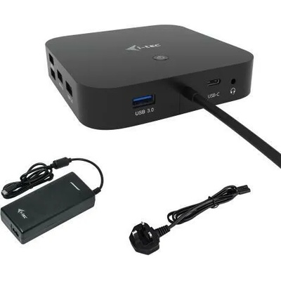 USB извод i-Tec C31HDMIDPDOCKPD100 Черен 100 W