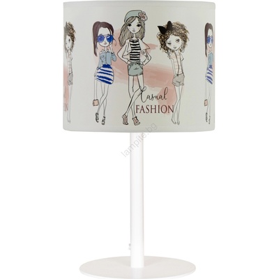 BELIS Детска настолна лампа GIRLS VIBES 1xE27/60W/230V Ø 18 см за момичета (BE1080)