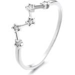 Silenti Jewelry Сребърен пръстен "Съзвездие" - 7 - 54.5мм (17.2мм диам. )