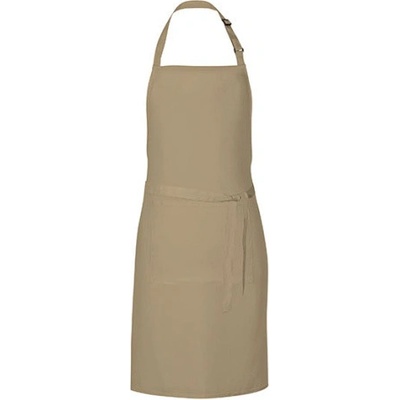 Link Kitchen Wear Unisex grilovací zástěra X987 Khaki Pantone 7503 85x72cm