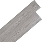 vidaXL Самозалепващи PVC дъски за под Тъмносиво 30, 5 x 61 см 28 бр (42046415)