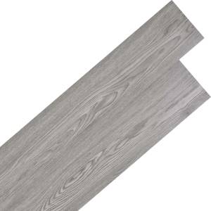 vidaXL Самозалепващи PVC дъски за под Тъмносиво 30, 5 x 61 см 28 бр (42046415)