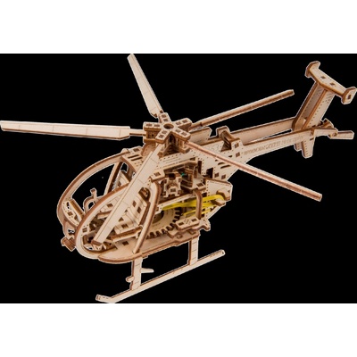 Wooden City 3D puzzle Vrtuľník 173 ks