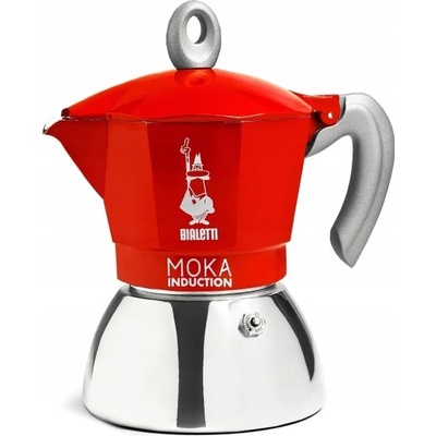 Bialetti Moka Induction 4 červená – Zbozi.Blesk.cz