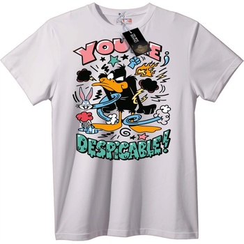 NOONEBRAND Тениска с Daffy Duck и Bugs Bunny - 7XL, Black