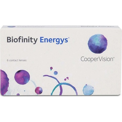 Cooper Vision Biofinity Energys 6 čoček – Zboží Dáma
