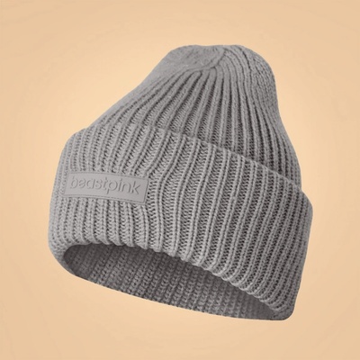 BeastPink zimná čiapka beanie Grey