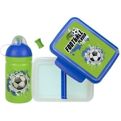 R&B Futbal fľaša a desiatový box 500ml