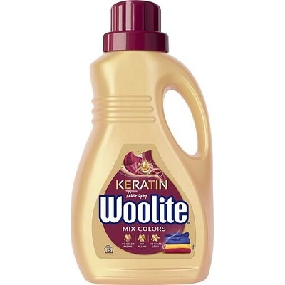 Woolite Keratin Therapy prací gel na barevné prádlo 15 PD