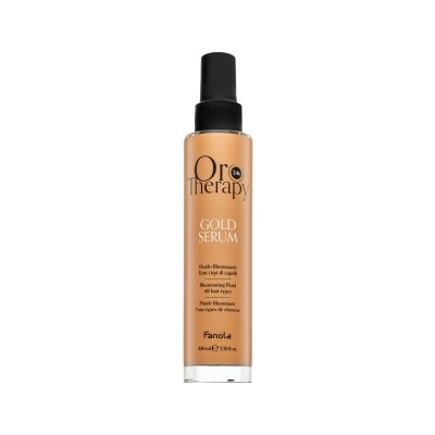 Fanola Oro Therapy 24k Gold Serum озаряващ серум за гладкост и блясък на косата 100 ml