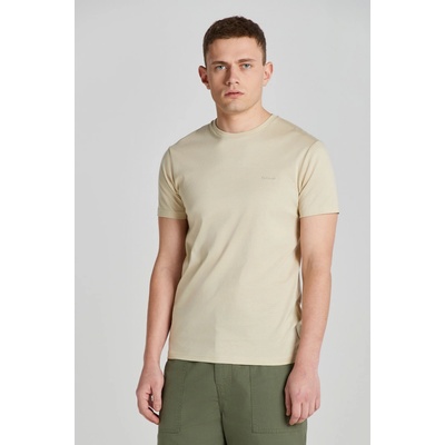 Gant tričko Slim Mercerized SS T-Shirt hnedé