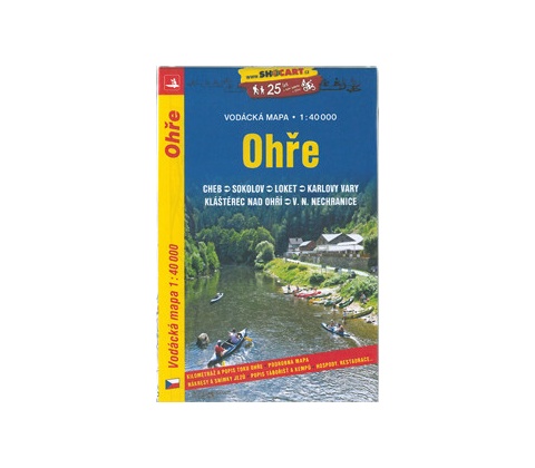 Vodácká mapa Ohře