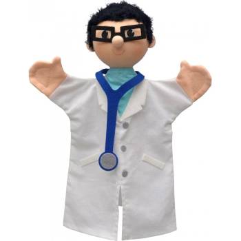 Image 1 of Moravská ústředna Brno Кукла за театър Moravska ustredna Brno - Лекар, 27 cm (22889B)