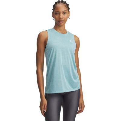 Under Armour Women's Tech Twist Tank Vest - Blue Haze/White