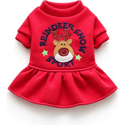Рокля за куче Reindeer Snow Sport