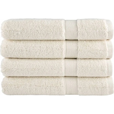 vidaXL Премиум кърпи за сауна SOLUND 4 бр кремави 80x200 см 600 gsm (137483)