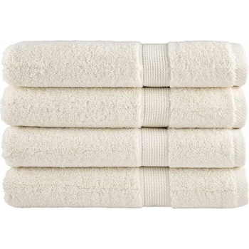 vidaXL Премиум кърпи за сауна SOLUND 4 бр кремави 80x200 см 600 gsm (137483)