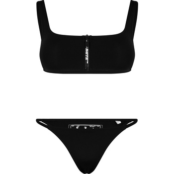 Image 1 of OFF WHITE Бикини OFF WHITE Women's Zip Detail Bikini - Black