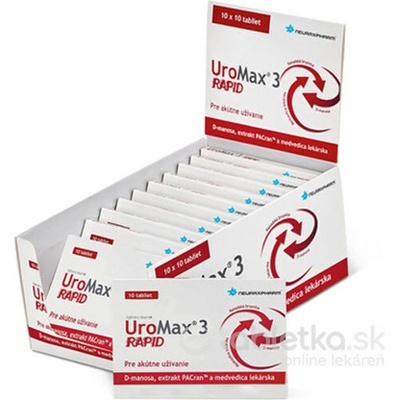 Neuraxpharm UroMax 3 RAPID 10x10 tabliet