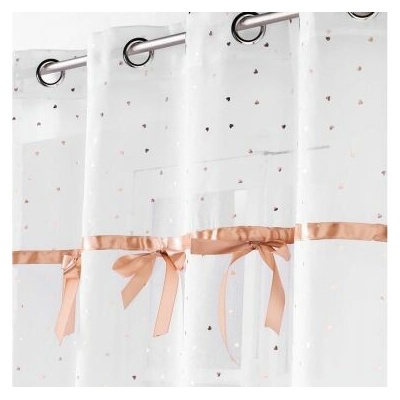 Douceur d`Interieur Interiérový design HOTOVÁ ZÁVĚSA - LITTLE MISS PINK 140x240