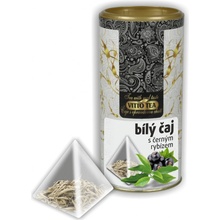 VITTO Tubus Biely čaj s čiernou ribezlou pyramida 15 x 1,5 g