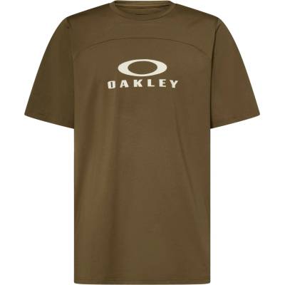 Oakley Мъжка фланелка с къс ръкав за колоездене Oakley Free Ride RC S/S Jersey Cycling jersey - Army Green - размер XXL (056-3220-0615)