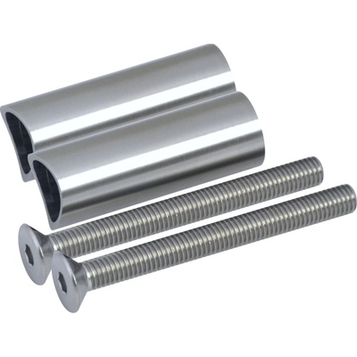 Prechod medzi stĺpom ø 42,4 mm a platňou, L = 55 mm
