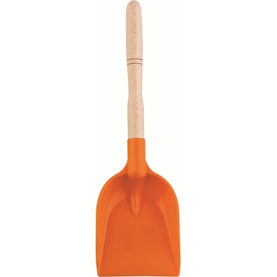 Androni Lopata s dřevěnou násadou délka 34 cm oranžová