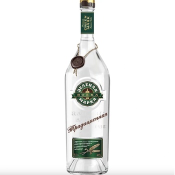 Image 1 of Зельоная Марка Руска Водка Зеленая Марка Традиционна 0.7л