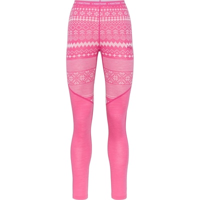 Kari Traa Дамско мериносово термобельо Kari traa Women's Live Pants Merino base layer - Bright Pink - размер XS (115-2572-0111)