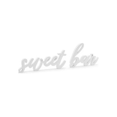 Dřevěný nápis Sweet bar