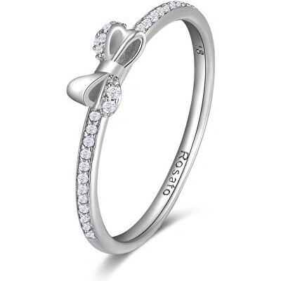 Rosato Krásný stříbrný prsten s mašličkou Allegra RZA025