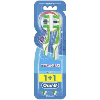 Oral-B Четка за зъби Oral-B Complete 5 Way Clean , Medium + 1 Четка бонус (1002001334)