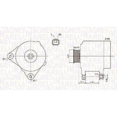 generátor MAGNETI MARELLI 063731824010