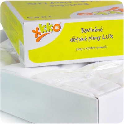 Kikko Bavlněné pleny LUX 70 x 70 bílá