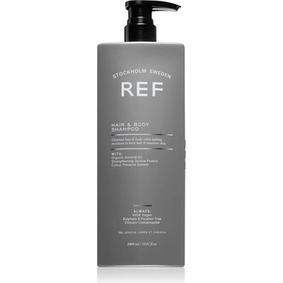 REF Hair & Body шампоан и душ гел 2 в 1 1000ml