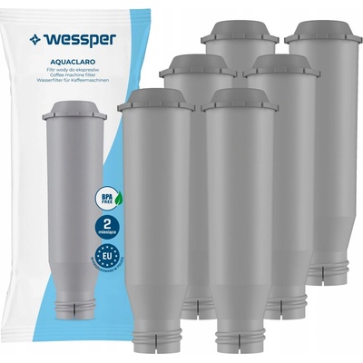 Wessper Aquaclaro Krups Nivona Melitta 6 ks