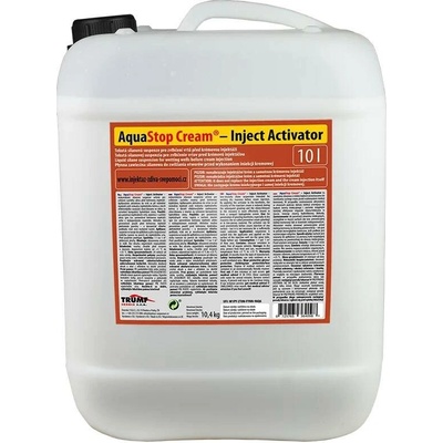 AquaStop Cream Inject activator 10l - aktivátor pro injektáž zdiva