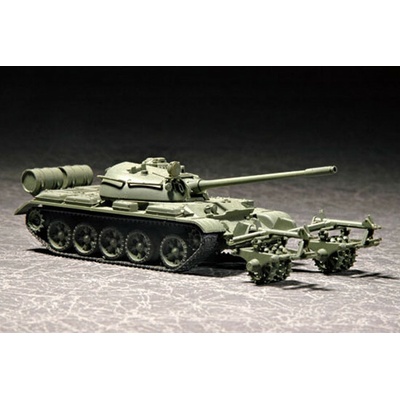 Trumpeter T 55 with KMT 5 1:72
