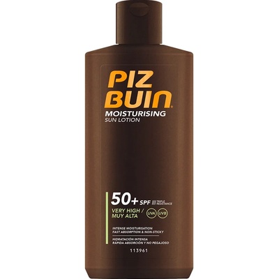 PIZ BUIN Moisturising Хидратиращ слънцезащитен лосион, SPF50+, 200 ml