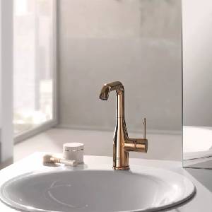 GROHE Смесител за умивалник Grohe Essence M гланцирано злато Cool Sunrise (23462GL1)
