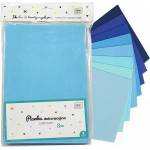 Interdruk Foam sheet Noster decorative foam SEA color: light blue 8 sheets (8pcs)