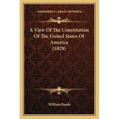 A View Of The Constitution Of The United States Of America" - ""