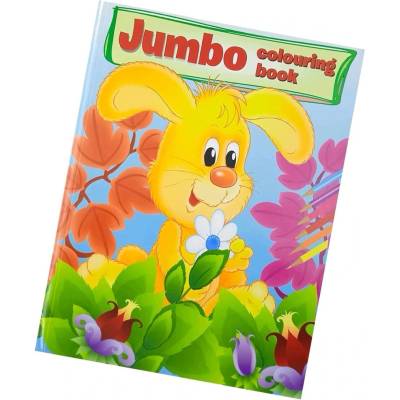 Maxi omaľovánky Jumbo Žltý králik