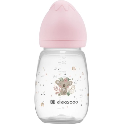 KikkaBoo Шише РР 260мл Savanna Pink (31302020097)
